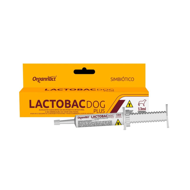 Suplemento Alimentar Organnact Lactobac Dog Plus para Cachorros