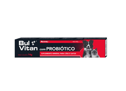 Suplemento Coveli Bulvitan Probiotico 14g para Cães