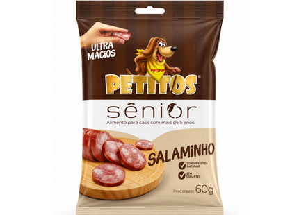 Petisco Petitos Salaminho Sênior 60g