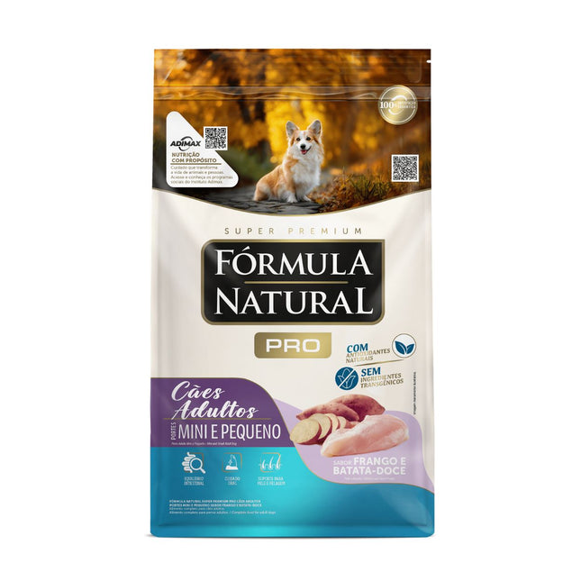 Ração Fórmula Natural Pró para Cães Adultos Porte Mini e Pequeno