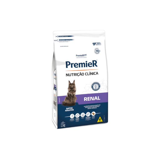 PremieR Nutrição Clínica Renal Ração para Gatos