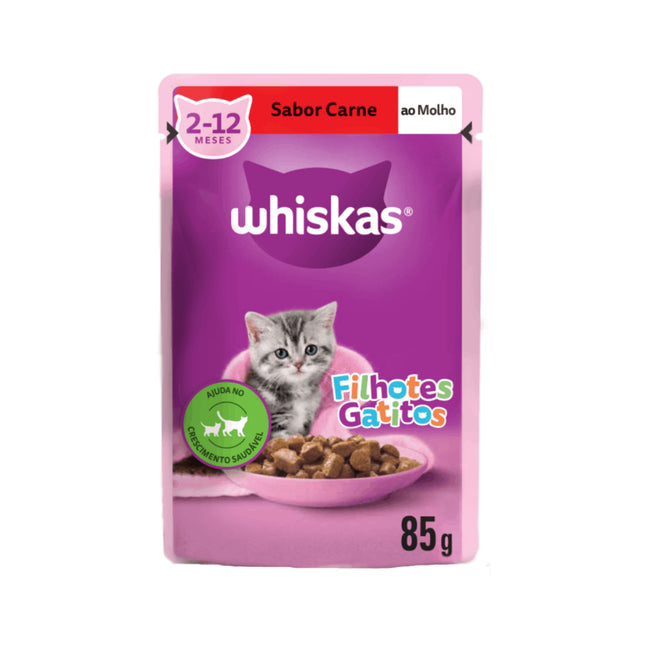 Ração Úmida Whiskas para Gatos Filhotes