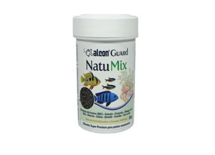 Alcon Guard Natu Mix 30 g – Alimento Extrusado Super Premium para Peixes Ornamentais