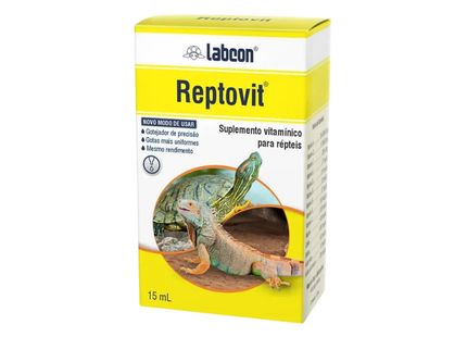 Labcon Reptovit 15 ml – Suplemento Vitamínico para Répteis