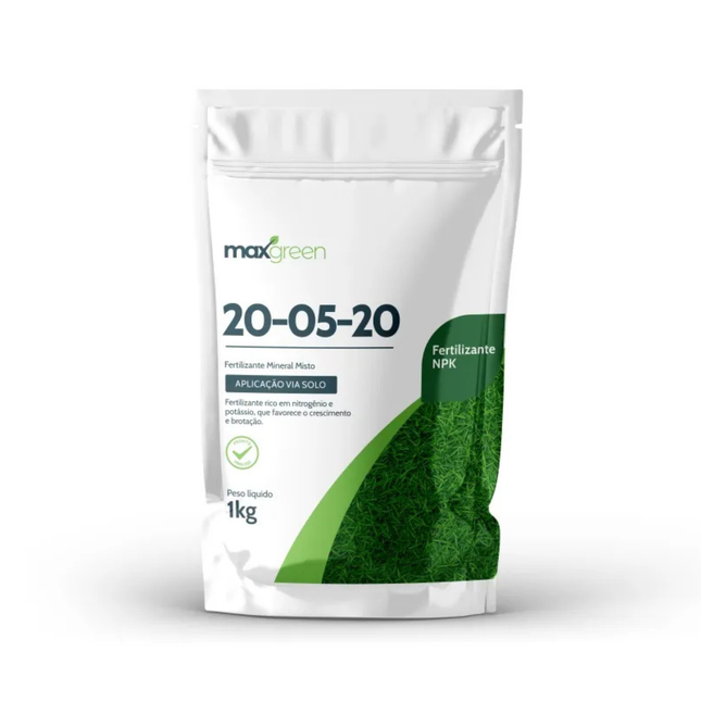 MaxGreen 20-05-20 Fertilizante Mineral Misto 1 kg