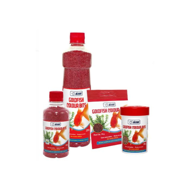 Alcon Goldfish Colour Bits – Granulado Flutuante para Peixes Ornamentais