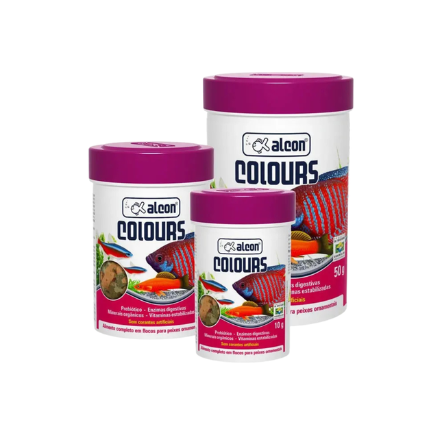 Alcon Colours – Ração em Flocos para Peixes Ornamentais