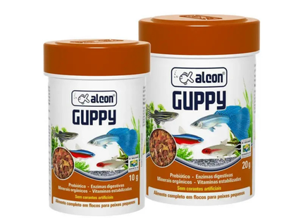 Alcon Guppy – Ração em Flocos para Peixes Pequenos