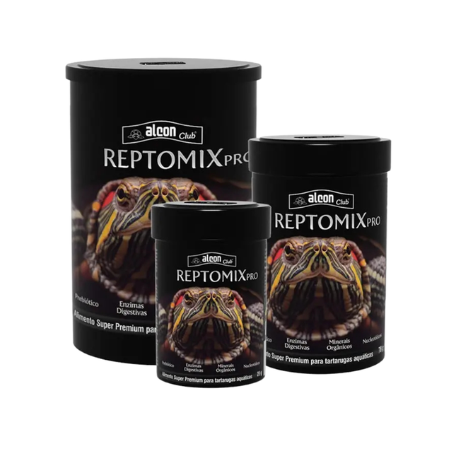 Alcon Reptomix Pro – Ração Super Premium para Tartarugas Aquáticas