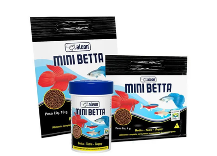 Alcon Mini Betta – Ração para Bettas e Peixes Ornamentais
