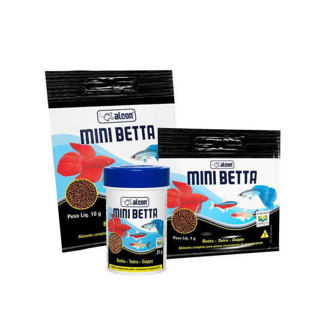 Alcon Mini Betta – Ração para Bettas e Peixes Ornamentais