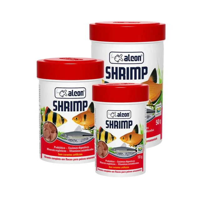 Alcon Shrimp Fl – Ração em Flocos para Peixes Ornamentais