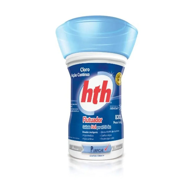 Flutuador Advanced HTH 830 g – Cloro Ação Contínua para Piscinas