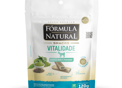 Fórmula Natural Snacks – Versãoes Antiestresse / Pele & Pelagem / Vitalidade para Cães de Porte Mini e Pequeno