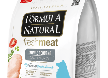 Ração Seca Fórmula Natural Fresh Meat para Cachorros Sênior de Porte Pequeno