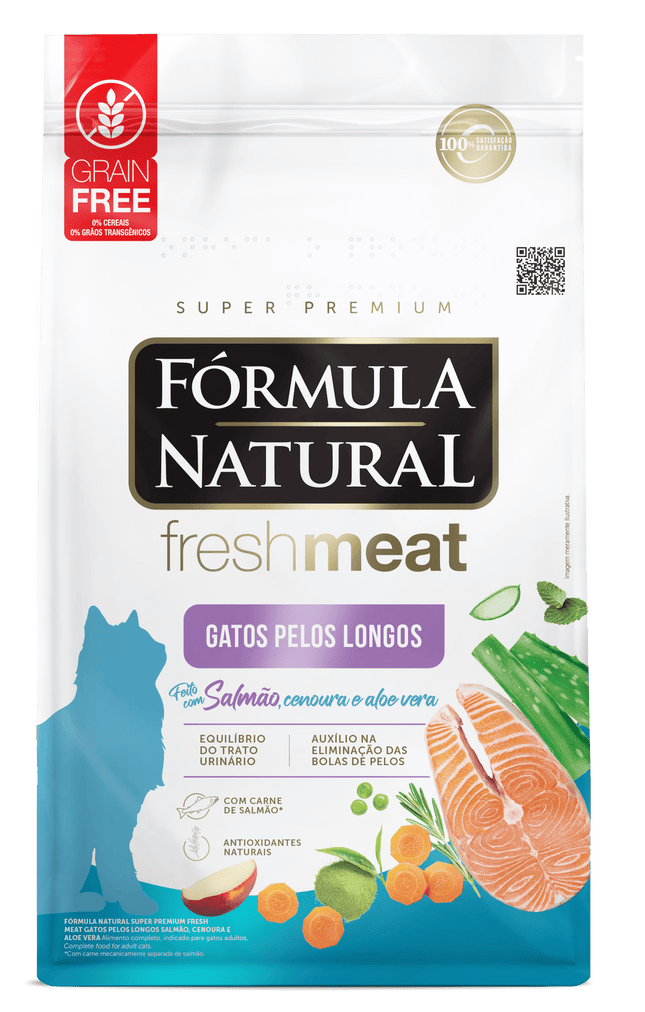 Fórmula Natural Fresh Meat – Gatos Castrados de Pelagem Longa