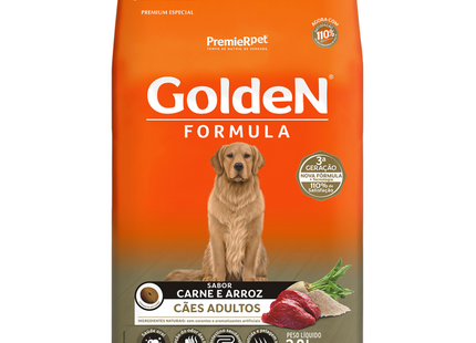 Ração Seca Golden Formula para Cachorros Adultos