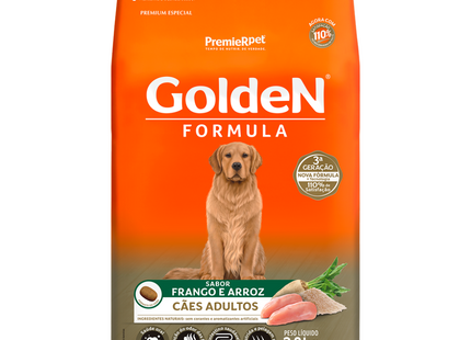 Ração Seca Golden Formula para Cachorros Adultos
