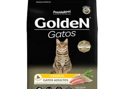 Ração Seca Golden Frango para Gatos Adultos