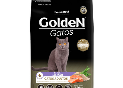 Ração Seca Golden Frango para Gatos Adultos