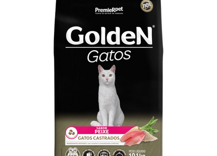 Ração Seca Golden para Gatos Adultos Castrados