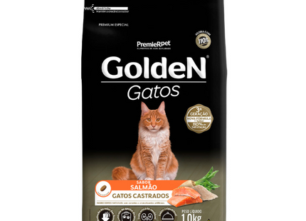 Ração Seca Golden para Gatos Adultos Castrados