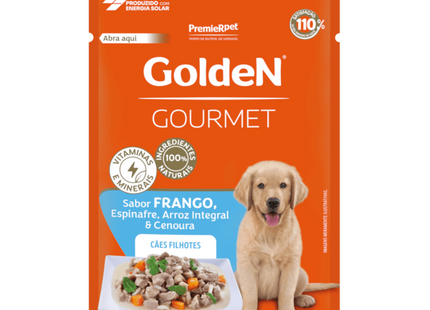 Ração Úmida Golden Gourmet para Cachorros Filhotes