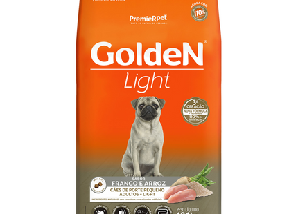 Ração Seca Golden Light para Cachorros Adultos de Porte Pequeno