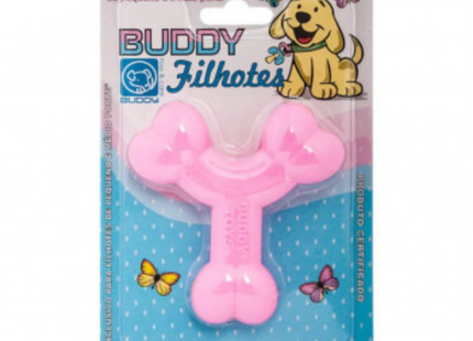 Brinquedo Ossinho Filhotes Buddy – Mordedor Flexível