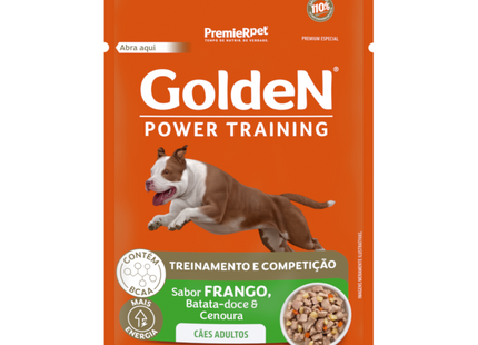 Ração Úmida Golden Gourmet Power Training para Cachorros