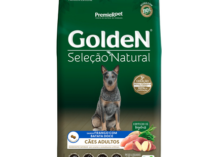 Ração Seca Golden Select Natural Batata Doce para Cachorros Adultos