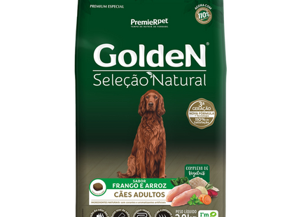 Ração Seca Golden Select Natural para Cachorros Adultos