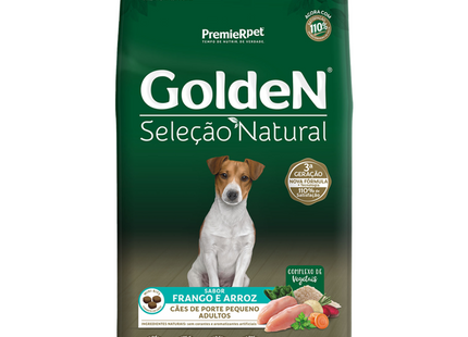 Ração Seca Golden Select Natural para Cachorros Adultos de Porte Pequeno