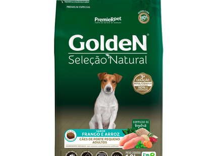Ração Seca Golden Select Natural para Cachorros Adultos de Porte Pequeno