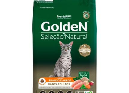Ração Seca Golden Seleção Natural para Gatos Adultos