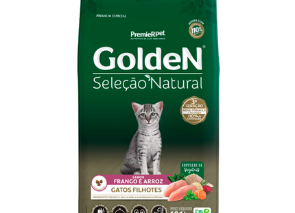 Ração Seca Golden Seleção Natural para Gatos Filhotes