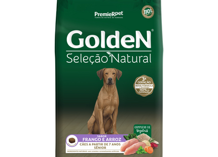 Ração Seca Golden Seleção Natural para Cachorros Adultos e Sênior