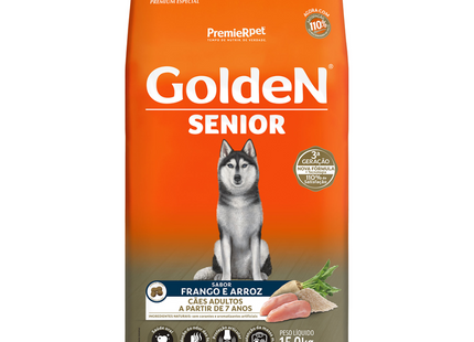 Ração Seca Golden para Cachorros Sênior