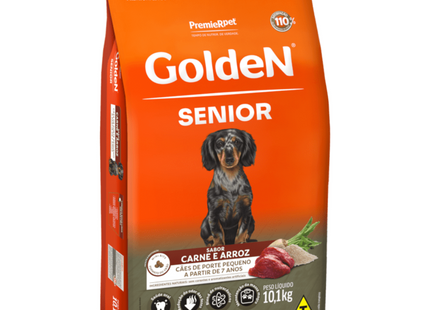 Ração Seca Golden para Cachorros Sênior de Porte Pequeno