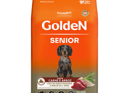 Ração Seca Golden para Cachorros Sênior de Porte Pequeno