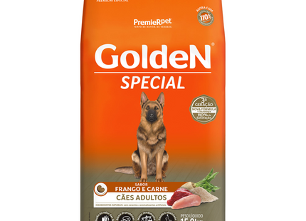 Ração Seca Golden Special Frango e Carne para Cachorros