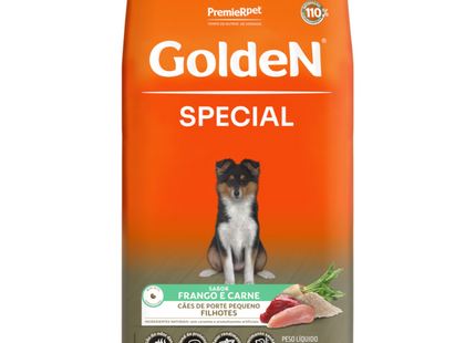 Ração Seca Golden Special para Cachorros Filhotes de Porte Pequeno
