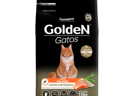 Ração Seca Golden para Gatos Adultos Castrados