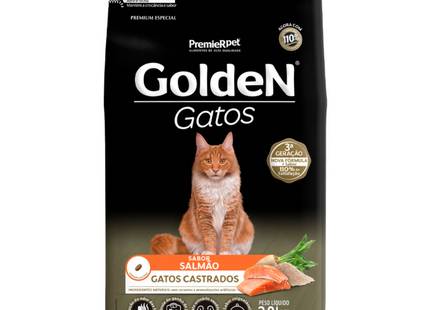 Ração Seca Golden para Gatos Adultos Castrados