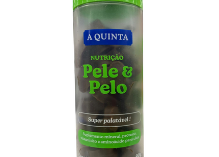 Gummy Pele & Pelo A Quinta Pet 90g – 30 gomas para brilho e hidratação