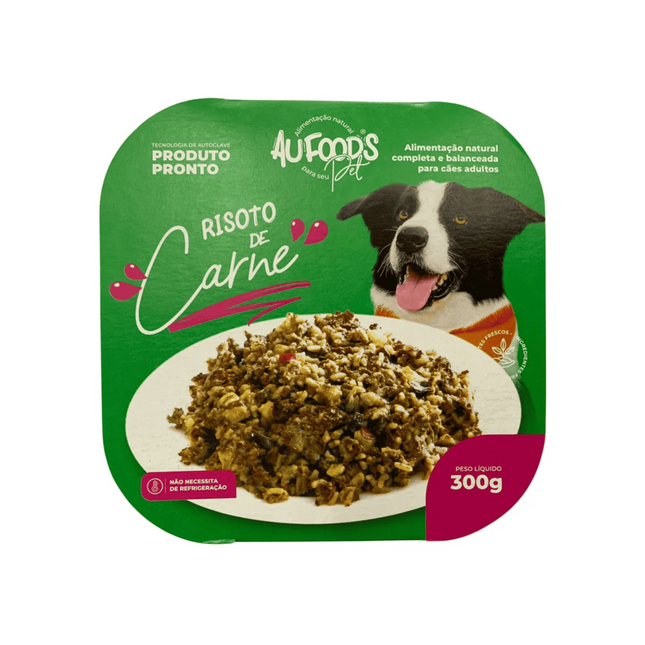 Aufoods Risoto Natural 300 g (Bovino, Frango ou Suíno)