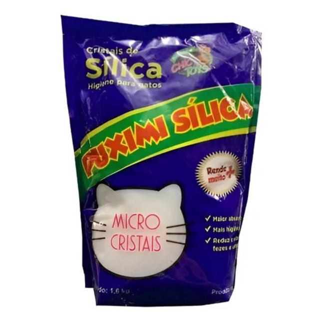 Areia Higiênica Puximi Sílica – 1,6 kg