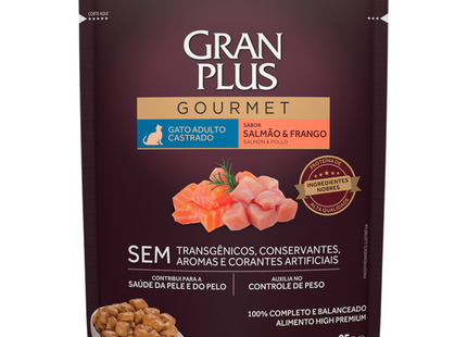 Ração Úmida Granplus para Gatos Castrados