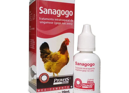 Sanagogo 20 mL – Tratamento para Singamose em Aves