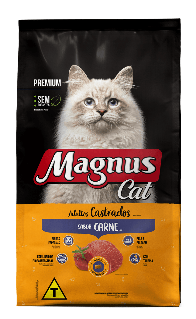 Magnus Cat Premium Gato Adulto Castrado